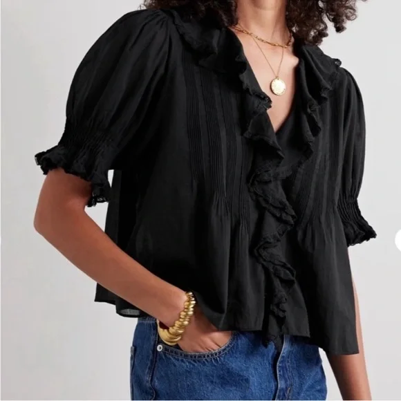 DÔEN Henri Organic Cotton Voile Top - Picture 7 of 13